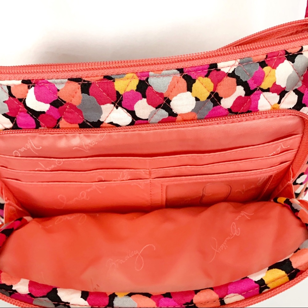 Vera Bradley Pixie Confetti Crossbody Bag Purse - Picture 6 of 8